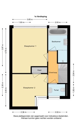 Floorplan - Henriëtte Roland Holststraat 25, 3141 BK Maassluis